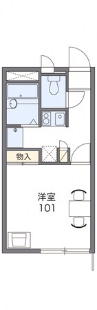 レオパレスＪＩＮＢＡの物件間取画像